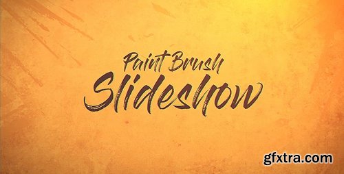 Videohive Paint Brush Slideshow 19897221