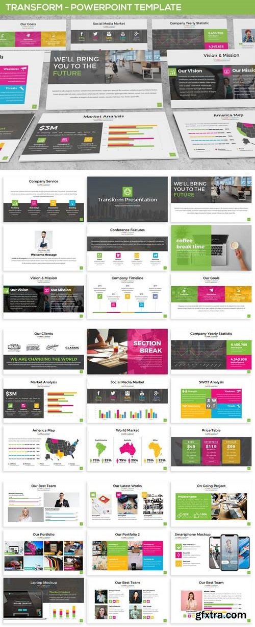 Transform - Powerpoint Presentation Template