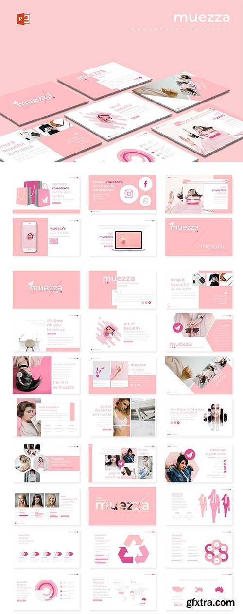 Muezza - Powerpoint, Keynote and Google Sliders Template