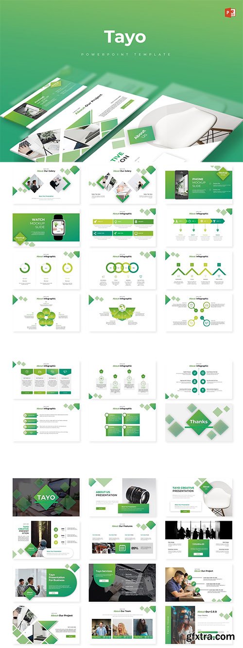 Tayo - Powerpoint, Keynote and Google Sliders Templates