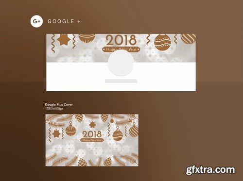 NewYear Party Social Media Banner Pack Template