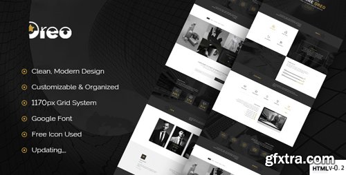 ThemeForest - Oreo - Ultimate Creative Landing Page (Update: 29 August 17) - 19228834