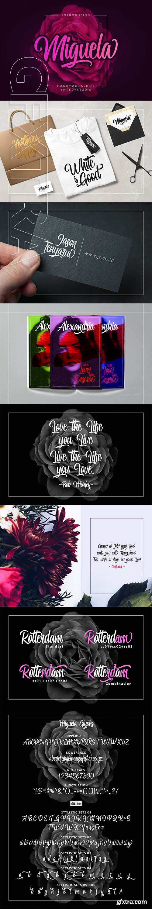 CreativeMarket - Miguela Script 2733835
