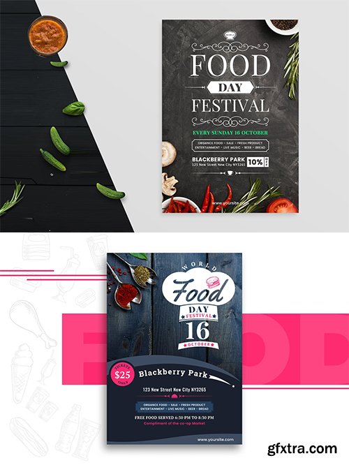 2 World Food Day Flyers