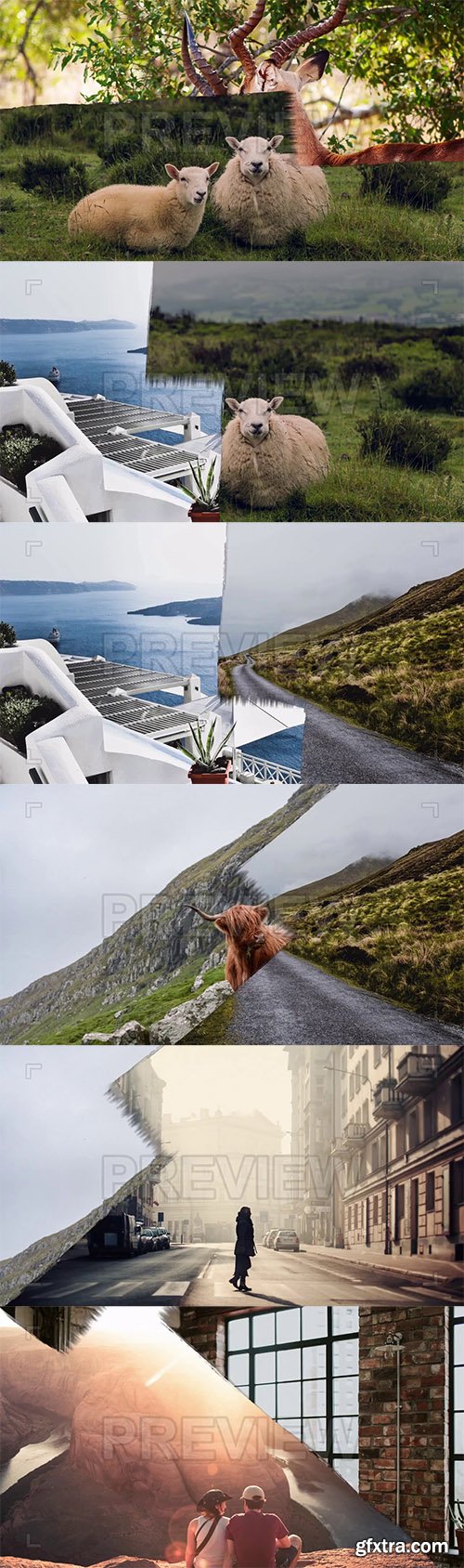 Brush Transitions Pack 106722