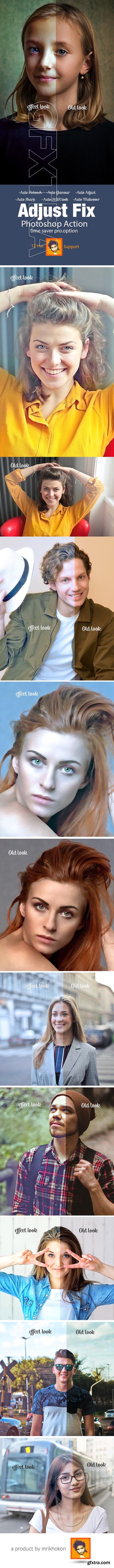 GraphicRiver - Adjust Fix Photoshop Action 22469321