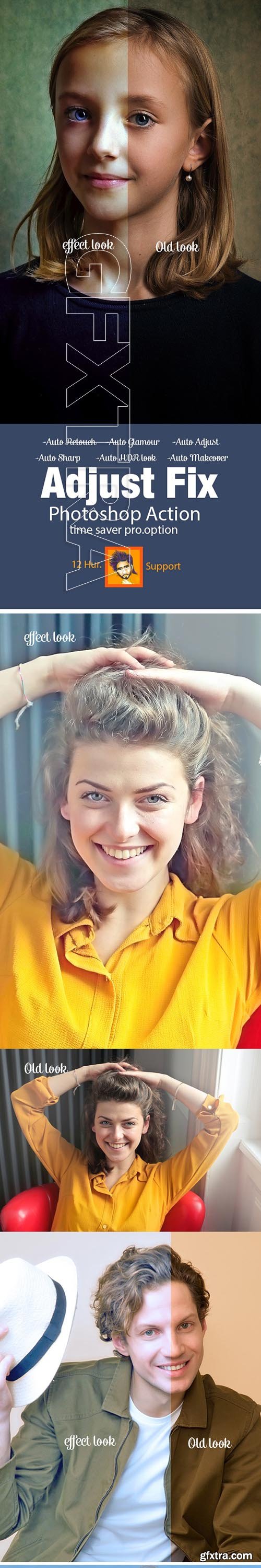 GraphicRiver - Adjust Fix Photoshop Action 22469321