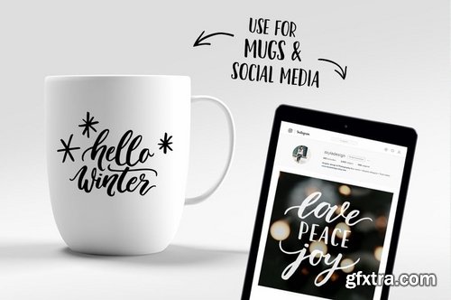 Merry Christmas quotes clipart svg