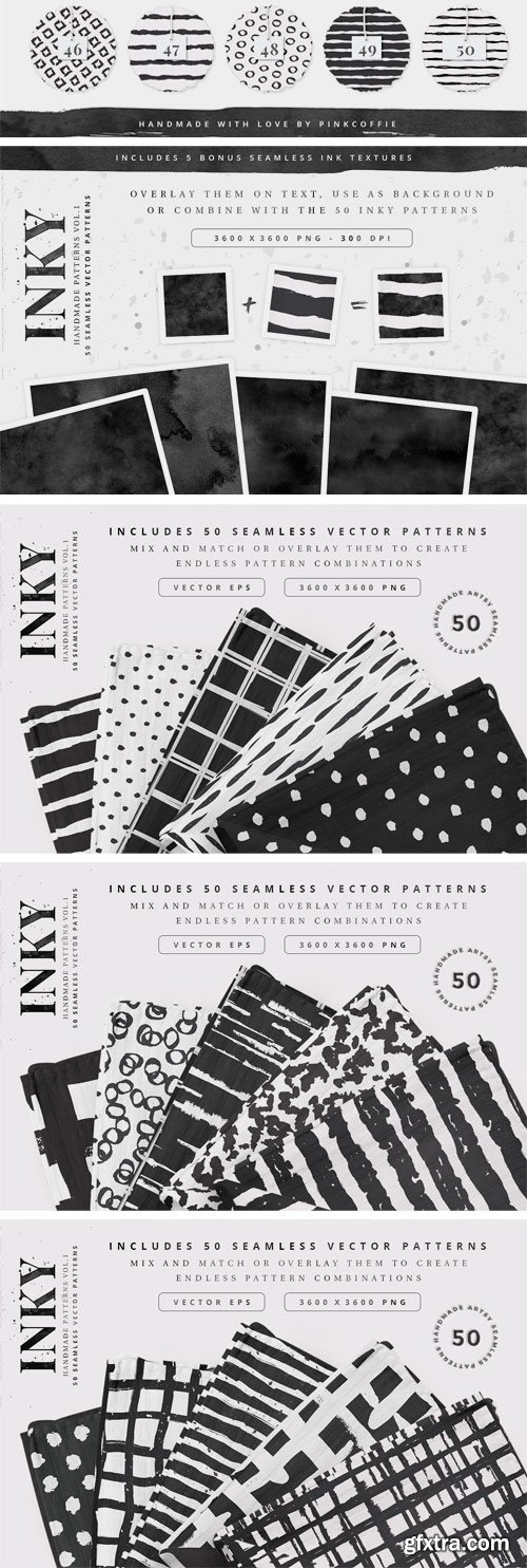 50 Seamless Vector Patterns Vol.1 2630219