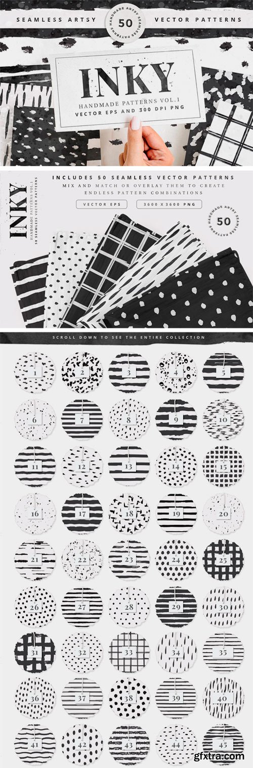 50 Seamless Vector Patterns Vol.1 2630219
