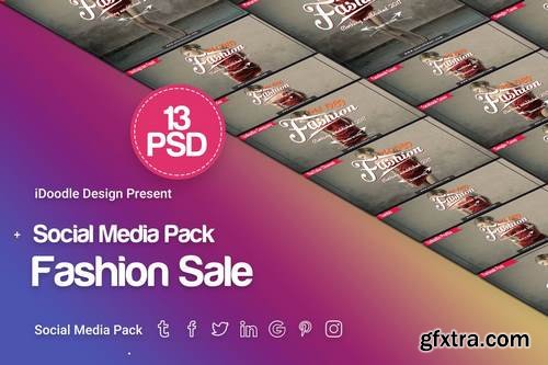 Social Media Pack - Fashion Sale