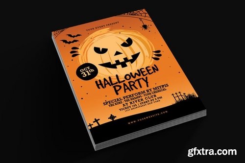 Halloween Party Flyer