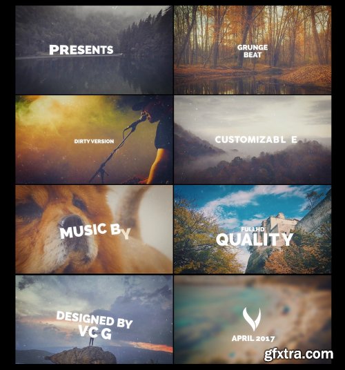 Videohive Grunge Beat Opener 19832951