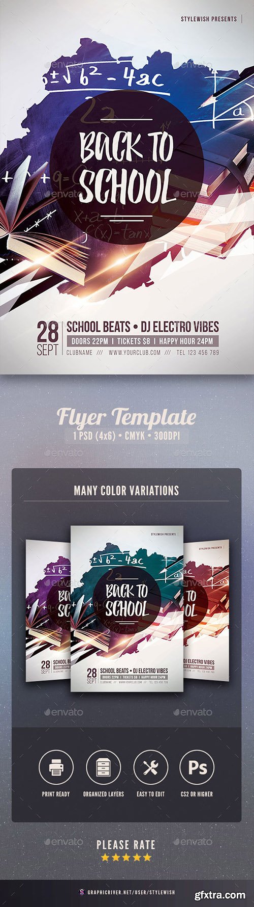 Back to School Flyer 22249889