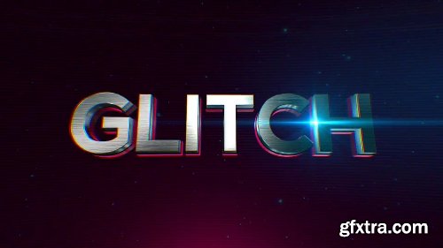 Videohive Glitch Logo Reveal 14137544