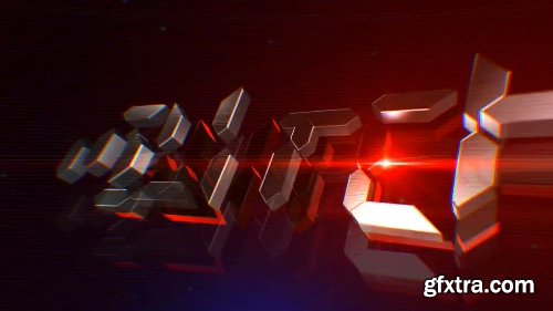 Videohive Glitch Logo Reveal 14137544