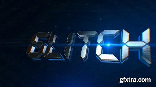 Videohive Glitch Logo Reveal 14137544