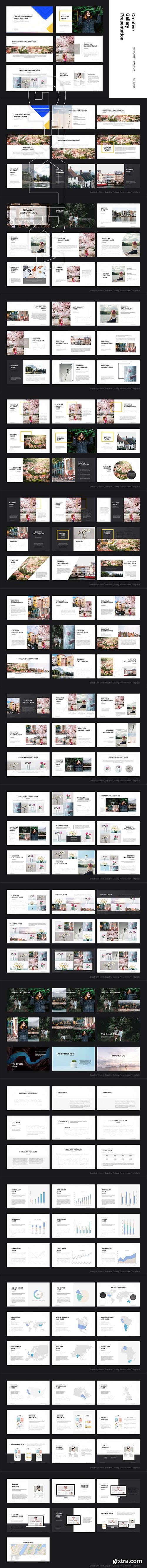 CreativeMarket - Creative Gallery PowerPoint Template 2824603