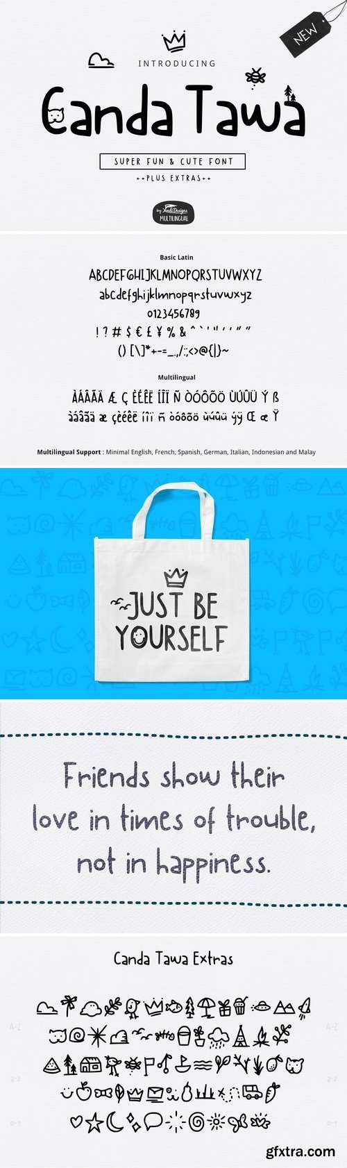 CM - Canda Tawa Cute Font 2787100