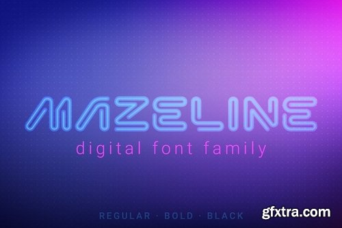 CM - MazeLine Font 2905342