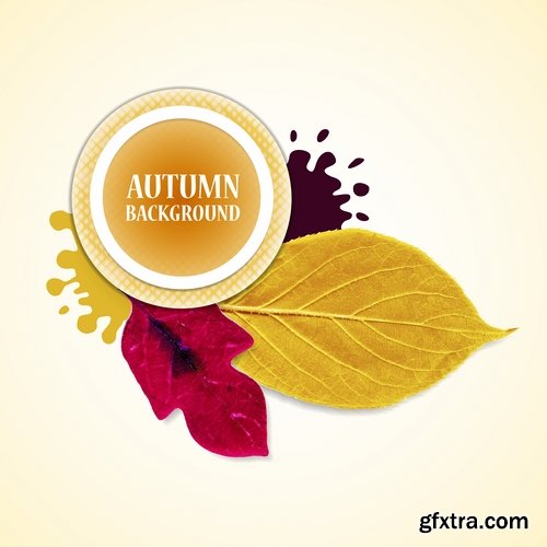 Autumn Leaf Tree Backgrounds - Poster, Flyer, Banner #1, 25xEPS Autumn Leaf Tree Backgrounds - Poster, Flyer, Banner #1, 25xEPS