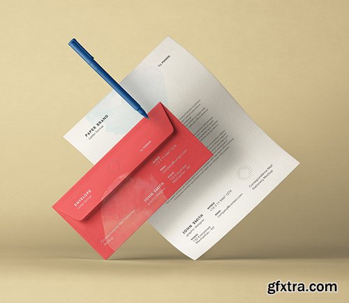 Stationery Psd Envelope Letterhead Mockup Stationery Psd Envelope Letterhead Mockup