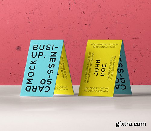 Psd Business Card Branding Mockup 5