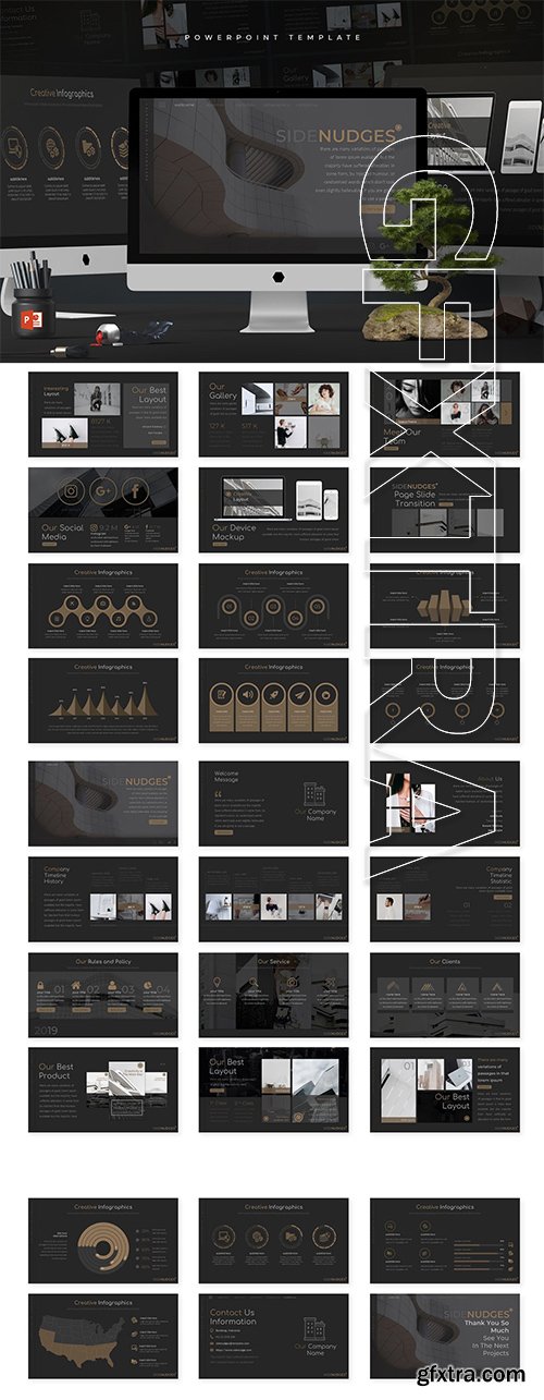 Side Nudges - Powerpoint Template