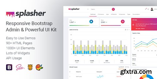 ThemeForest - Splasher v1.0 - Responsive Bootstrap Admin & Powerful UI Kit - 22489235