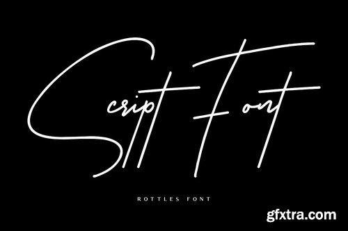 CM - Rottles Signature Font 2918166