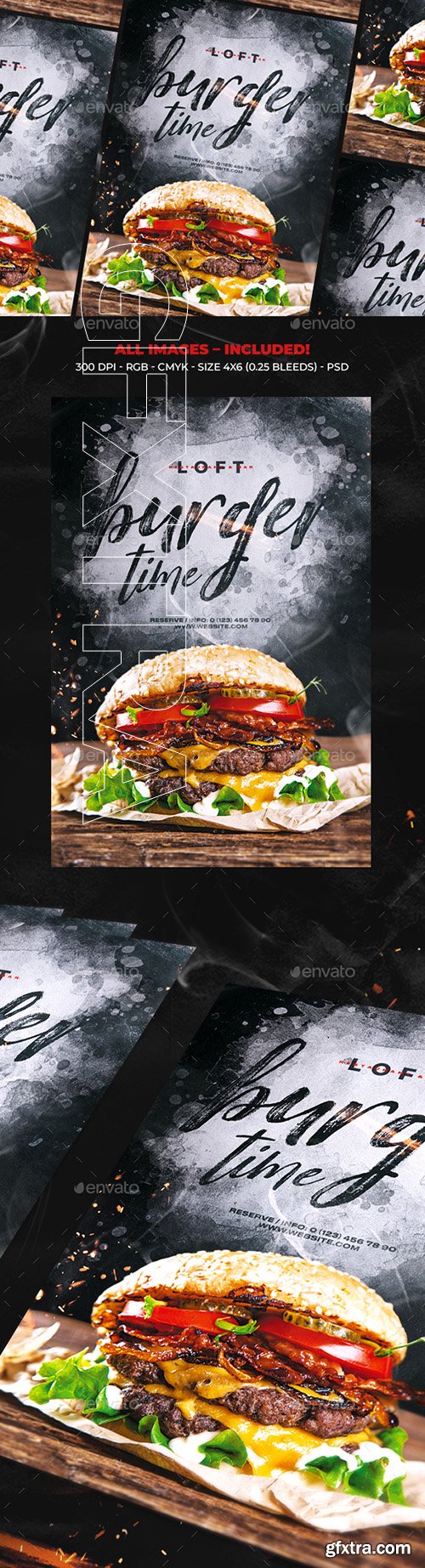 GraphicRiver - Burger Time 22586114