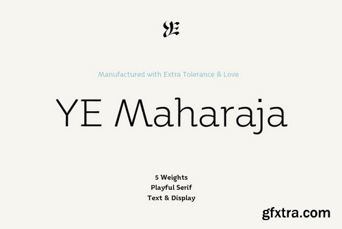 YE Maharaja Font Family