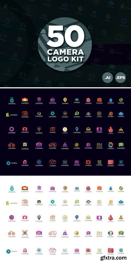 50 Camera Logo Kit GFxtra