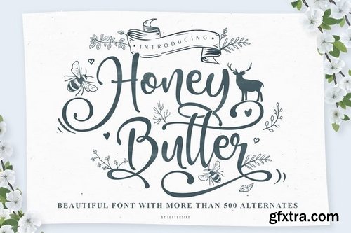 Honey Butter Beautiful Font