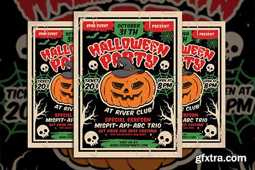 Halloween Party Flyer Halloween Party Flyer
