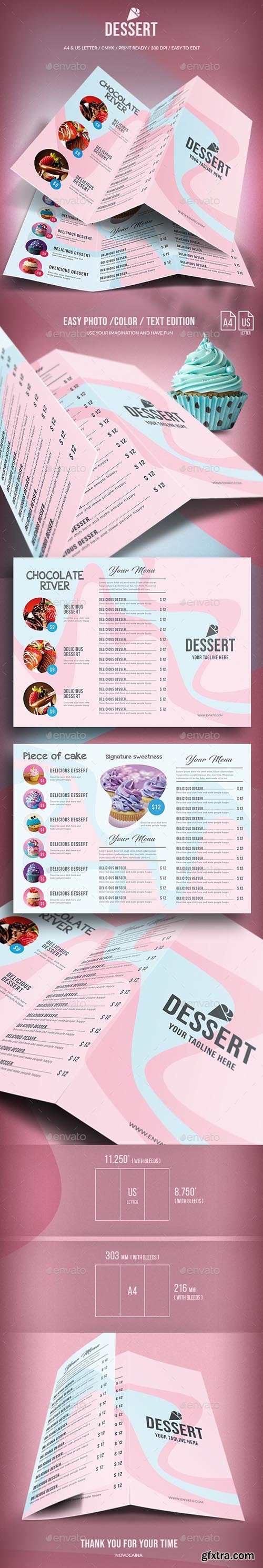 GR - Sweet Dessert Trifold Menu - A4 & US Letter 21998740 GR - Sweet Dessert Trifold Menu - A4 & US Letter 21998740