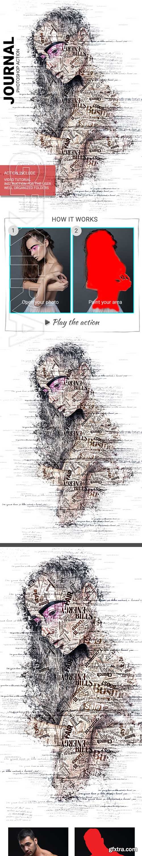 GraphicRiver - Journal Photoshop Action 22591039