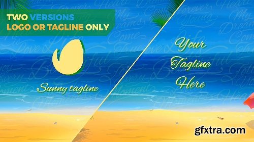Videohive Sunny Beach Logo Opener 20762008