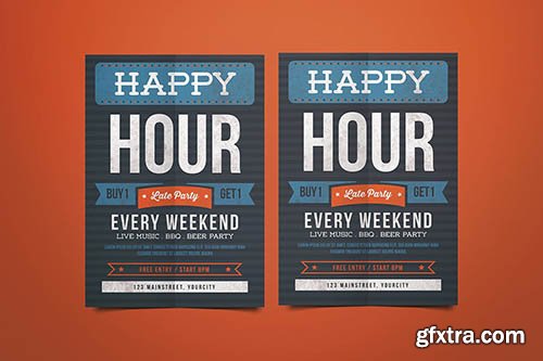 Happy Hour Flyer Happy Hour Flyer
