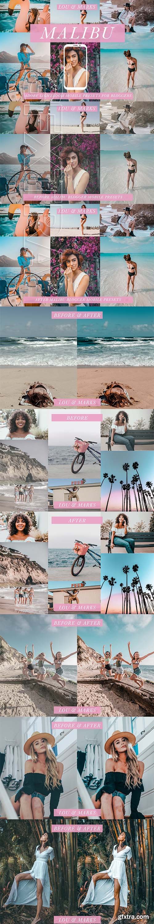 CreativeMarket - Malibu Blogger Mobile Presets 2961894