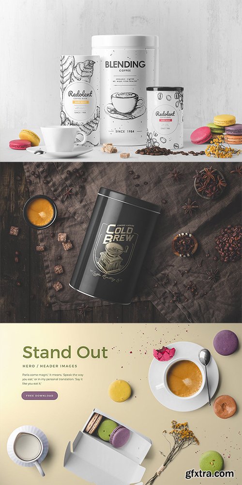 Coffee Packaging Mockup Coffee Packaging Mockup