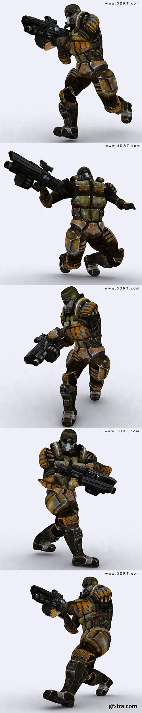 Cubebrush - 3DRT - Josh elite trooper Cubebrush - 3DRT - Josh elite trooper