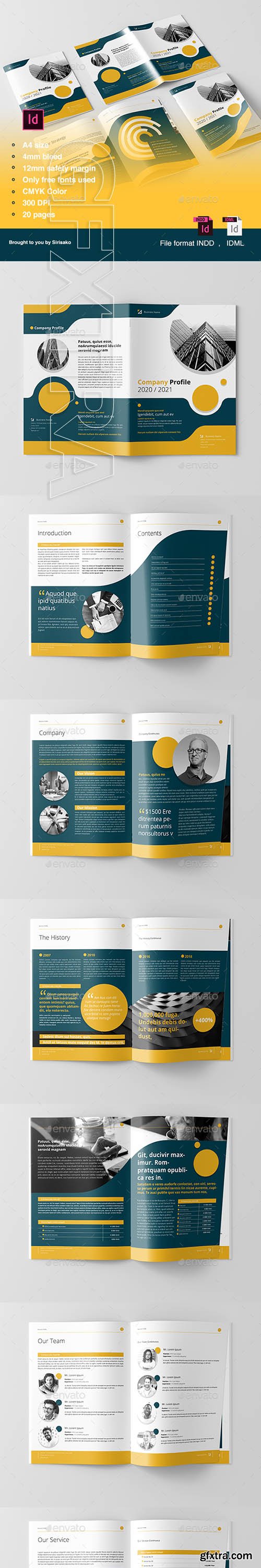 GraphicRiver - Company Profile 22584423