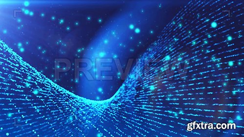 Blue Particles Surface Loop 106432 Blue Particles Surface Loop 106432