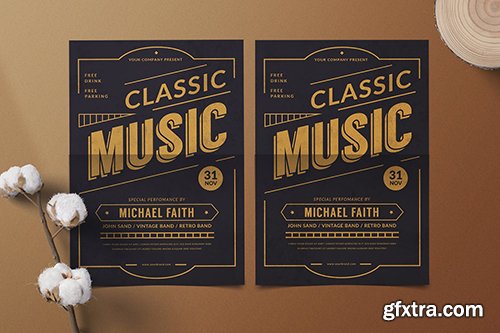Classic Music Flyer Classic Music Flyer