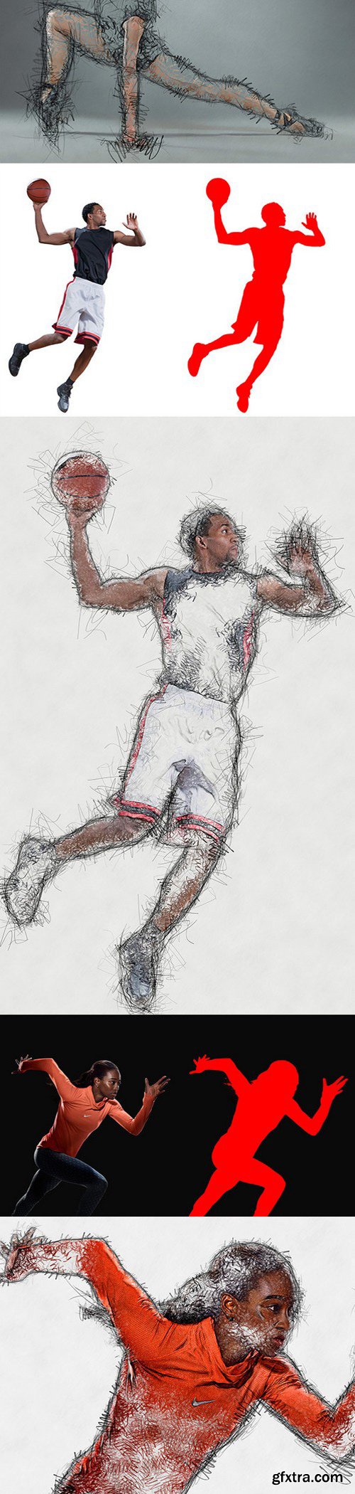 Graphicriver - Sketch Artist Photoshop Action 15314471