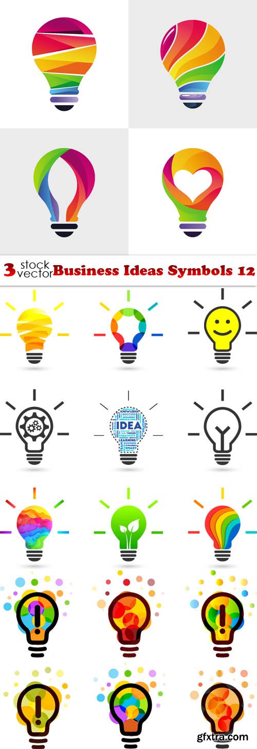Vectors - Business Ideas Symbols 12