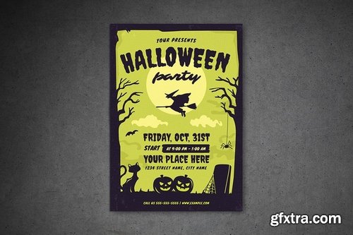 Halloween Party Flyer
