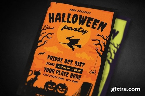 Halloween Party Flyer