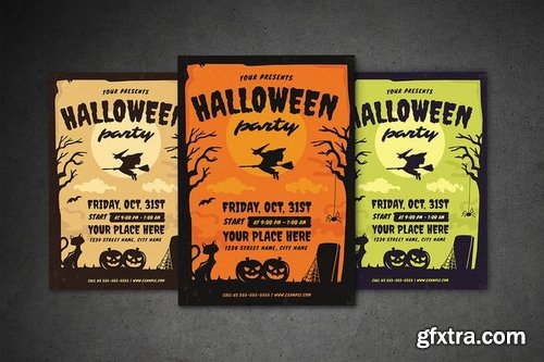 Halloween Party Flyer